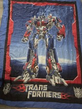 Vintage Transformers Twin Comforter! HTF 1990...