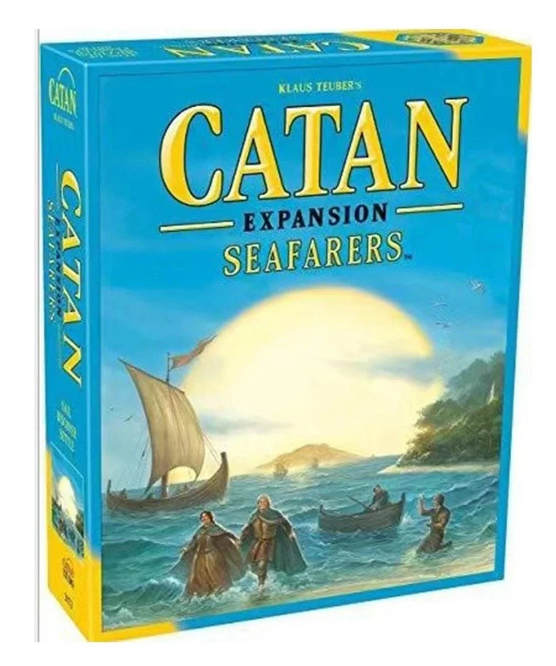 Catan Seafarers Settlers of Catan 5-6 Player Expansion - Modern Manufacture