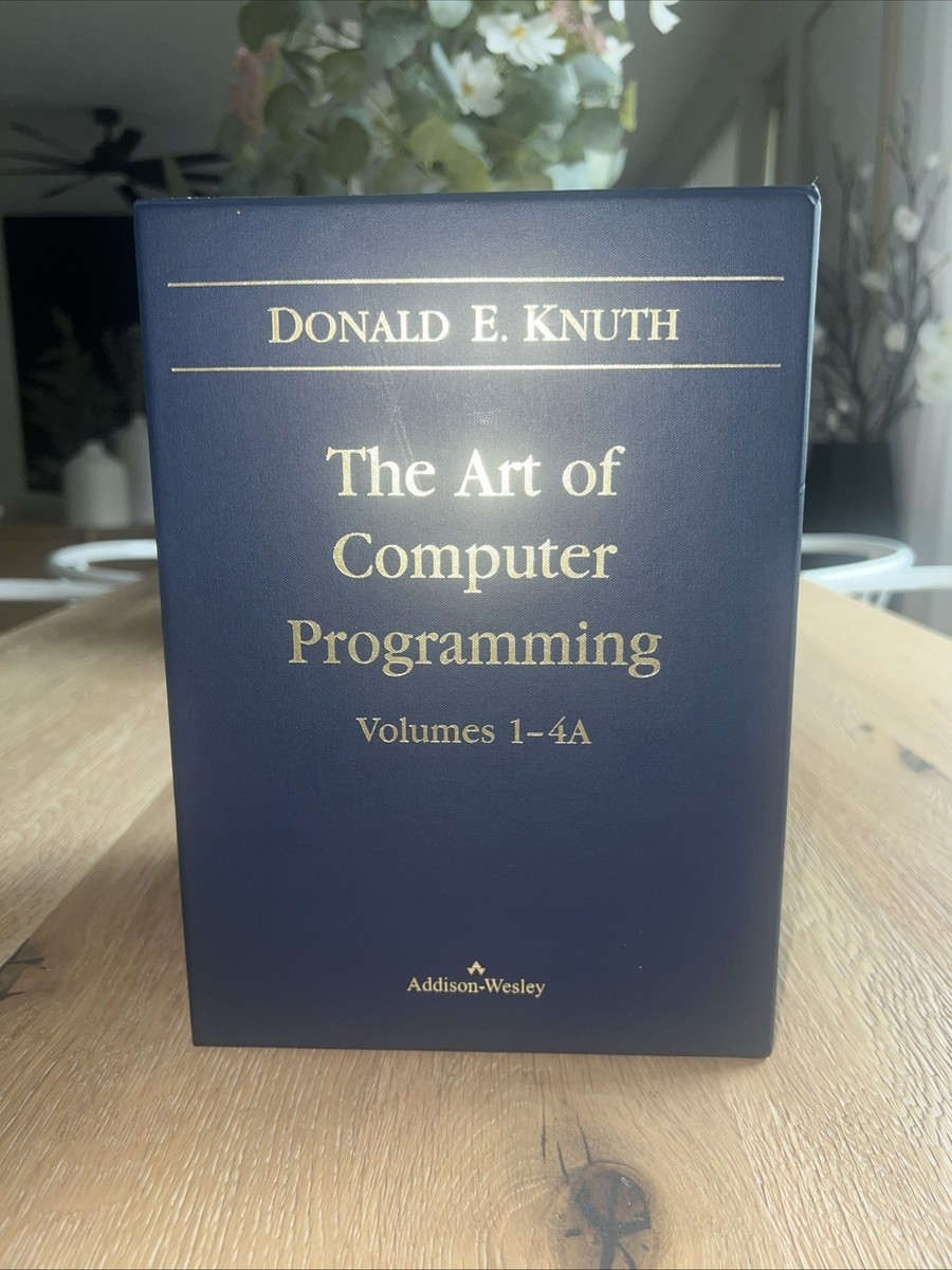 Art of Computer Programming, the, Volumes 1-4A Boxed Set by Donald