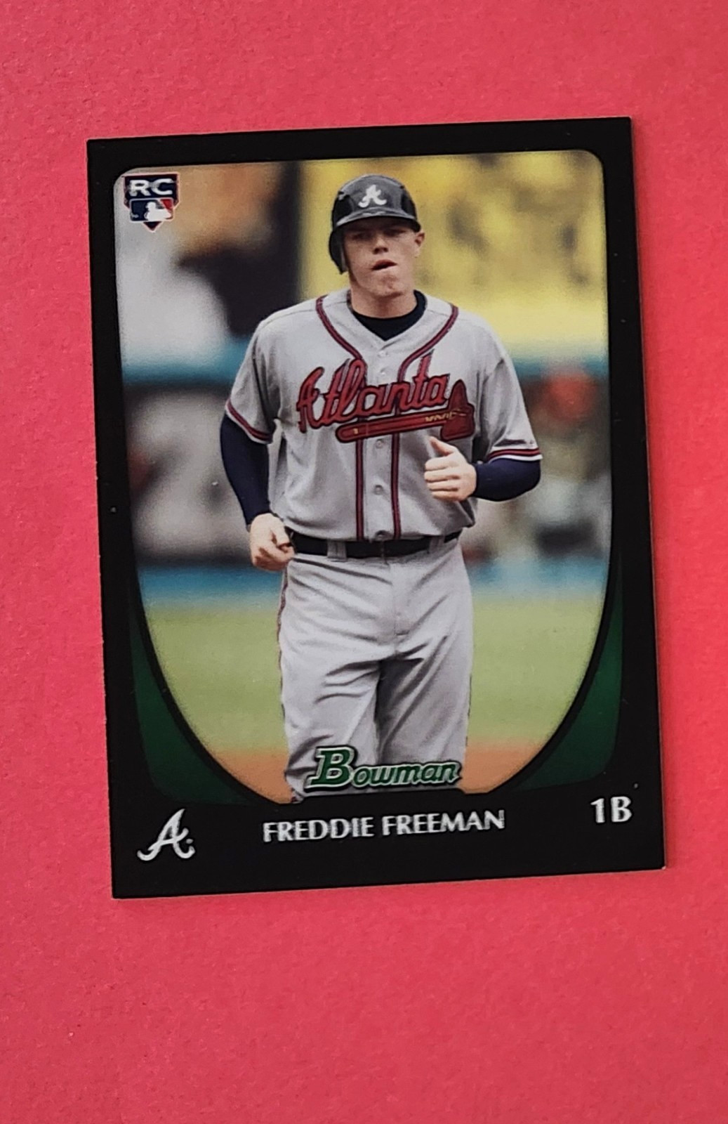 FREDDIE FREEMAN ROOKIE CARD 2011 BOWMAN RC 205 ATLANTA BRAVES