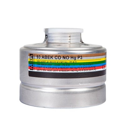 MSA Kombifilter 93 ABEK CO NO Hg P3 10160507
