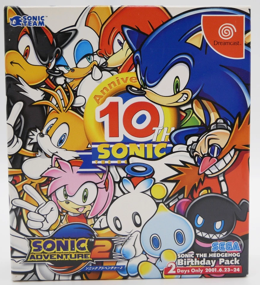 Sonic The Hedgehog 10th Anniversary | Sega Dreamcast | NEU SEALED - Bild 2 von 4