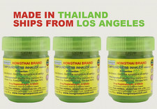 Traditional Thai Herbal Inhaler - 3 Jars Free Shipping