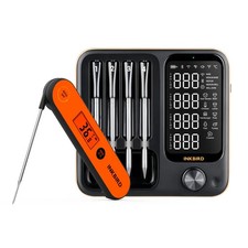 Smart Wireless Meat Thermometer 4-Probe INKBI...