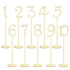  Event Decor Wooden Table Number Cards Numbers Wedding Rustic and Holders