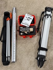 David White AL8-32 + SitePro 01-ALC20-B + Seco Alligator Clamp Tripod 5214-00