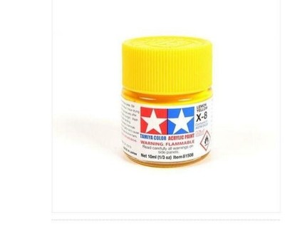 Tamiya Acryl Mini X-8 Zitronengelb 81508
