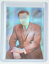 Jimmy Hoffa Limited Artist Signed Labor Union Leader Refractor Trading Card 1/1