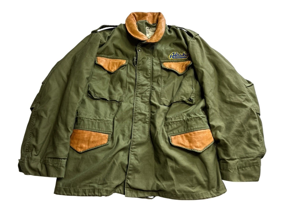 Vintage M65 Field Jacket Alpha Industries Hippie Souvenir Custom