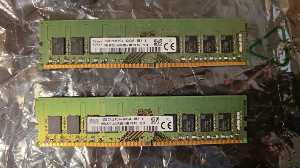 Hynix DDR4 SDRAM 32 GB Total Capacity Memory (RAM) for sale | eBay