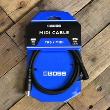 BOSS BMIDI-5-35 MIDI Cable - 5Ft/1.5M - 3.5mm/5-Pin TRS/MIDI