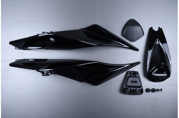Carénage arrière noir pour moto Aprilia RSV4 1000 APRC et R de 2013 à 2014