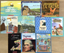Children's Books in Spanish en espanol Lot of 10 Classroom Homeschool LIbrary