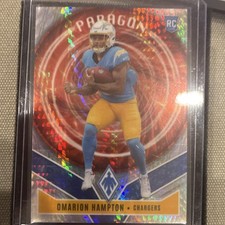Panini 2025 Phoenix Paragon Rookie Omarion Hampton #9 Serial /299 Chargers NFL