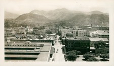1940's WWII  City Hall from Aloha Tower,  Honolulu, Hawaii  Photo