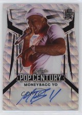 2023 Leaf Metal Pop Century Silver Wave 13/20 Moneybagg Yo #BA-MY1 Auto 0q0