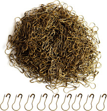 2000 Pieces 21Mm/0.8 Inch Small Metal Safety Pins, Gourd Pin, Bulb Pin, Clothing