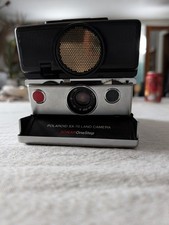 Polaroid Sonar SX-70 One-Step Land Camera with User Manual and Case