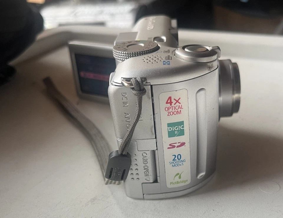 Canon PowerShot A610 5.0MP Digital Camera - Tested Works - Image 3 of 4