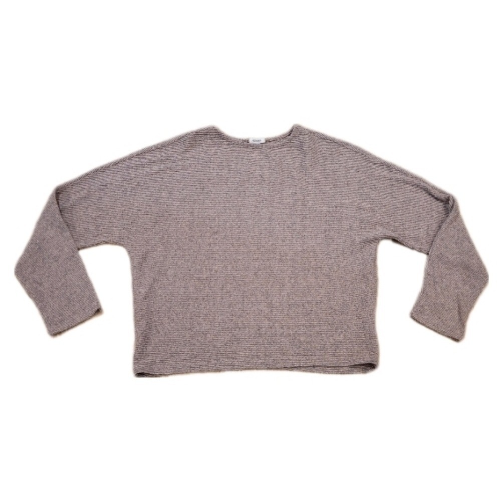 Ardene Basic Collection pink/grey heathered horiz… - image 1
