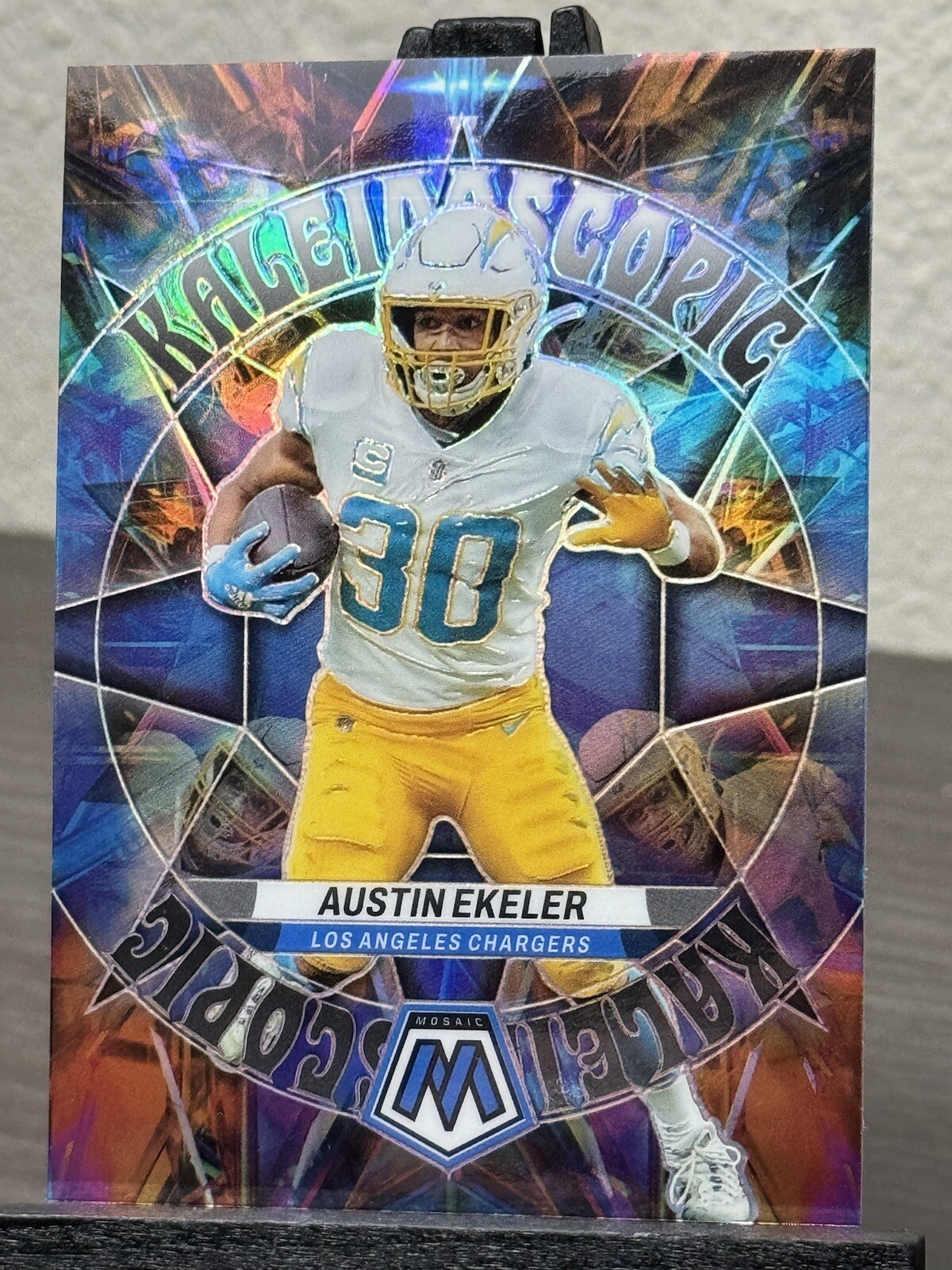 2023 Panini Mosaic Kaleidoscopic #KA-6 Case Hit SSP!! Austin Ekeler LA Chargers
