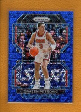 Drazen Petrovic 2021-22 Panini Prizm Prizms Fast Break Blue #292 /150