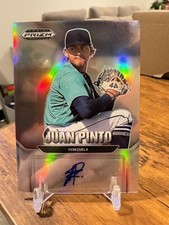 2022 Prizm Draft Picks Baseball Silver Prospect Auto Juan Pinto - Mariners 🔥📈