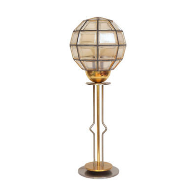 Elegante Art Deco Tischleuchte ''HIGHER SPHERE'' Unikat Tischlampe