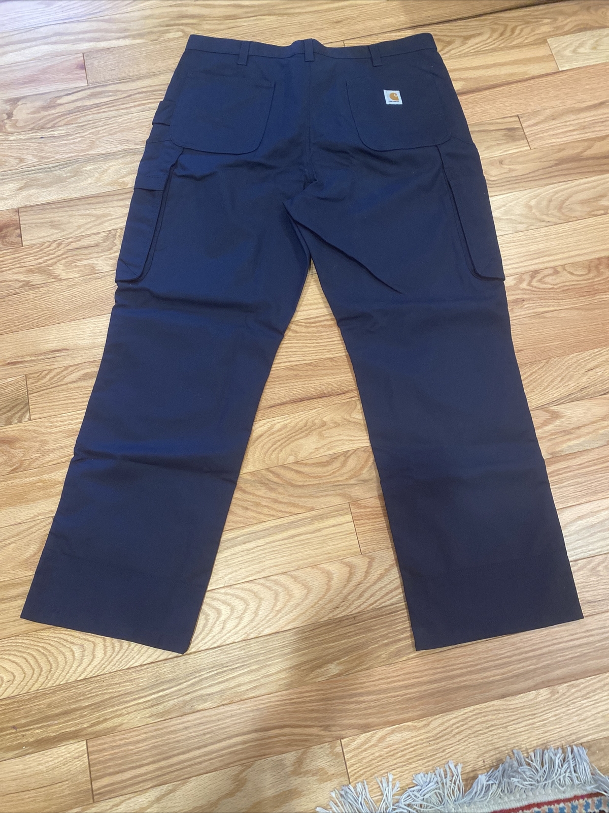 Carhartt Men's 40x32 Rugged Navy Professional Work Pants NWT image 7