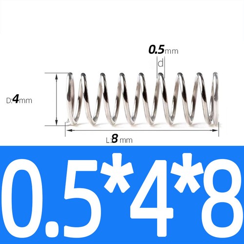 Compression Spring Steel 0.2 - 1mm Wire Dia 2mm - 12mm OD Small Pressure Springs - Picture 109 of 130