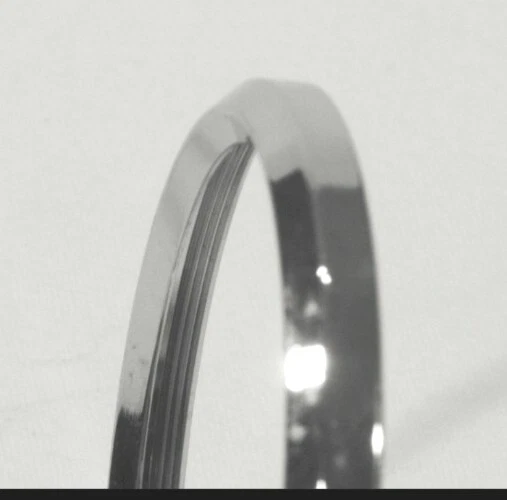 2 X Smiths Typ Schlicht 82 80 MM Anschrauben Instrument Bezel Bsa-Triumph - Bild 2 von 3