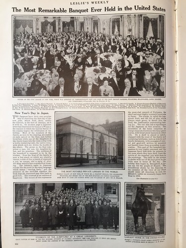 New Years 1909 Japanese New Year-Horse Evolution-Best Railway Stations - Picture 16 of 18