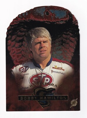 1996 Viper KING COBRA 1ST STRIKE NUMBERED PARALLEL #KC6 Bobby Hamilton #083/699!