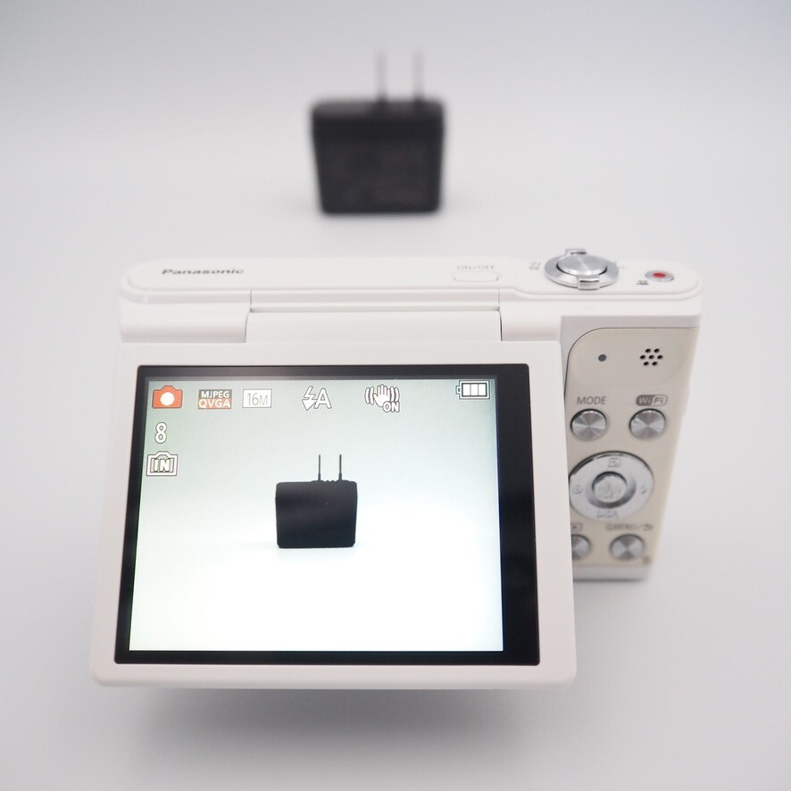 Near Mint] Panasonic Lumix DMC-SZ10 White Digital IR Camera