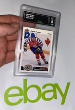 Wayne Gretzky GMA 9 MINT Vintage Hockey Upper Deck All Star Collector Card 1991