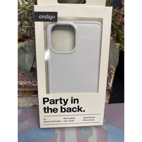 Ondigo Secure Impact Series Soft Leather Finish Case for iPhone 11 Pro