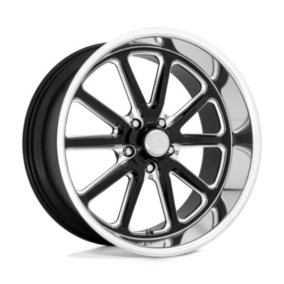 US Mags U117 RAMBLER Gloss Black Milled Rim: 18x9.5, 5x127/5x5.0, 1mm