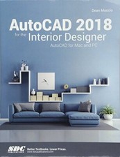 AutoCAD 2018 for the Interior Designer, Muccio 9781630571191 Free Shipping 