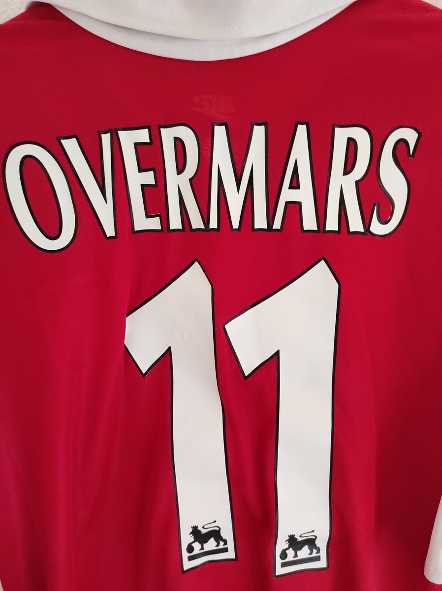ARSENAL 1998-1999 JVC Overmars camiseta shirt trikot maillot