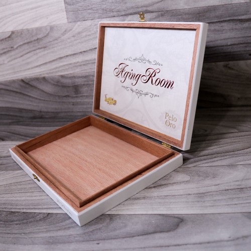 Caja de cigarros de madera vacía Pelé de Oro Scherzo 9,5" x 7" x 1,25 ~ - Imagen 6 de 12
