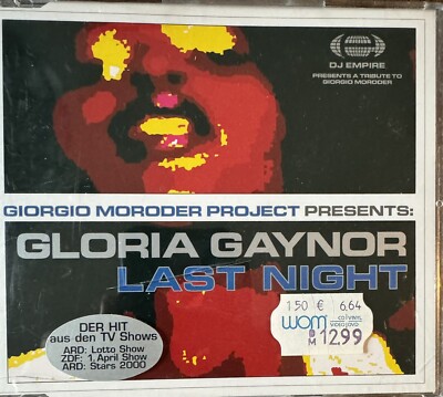 GIORGIO MORODER PROJECT: Gloria Gaynor Last Night