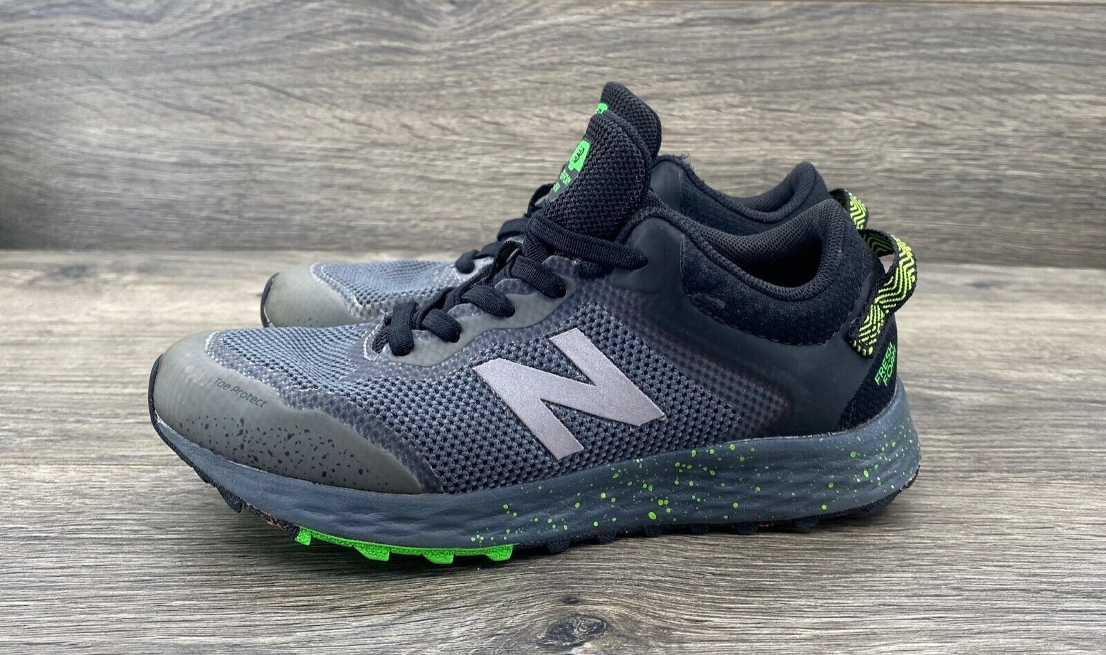 New Balance Fresh Foam Arishi Men's Trail Shoes Size 13 Black Gray Green