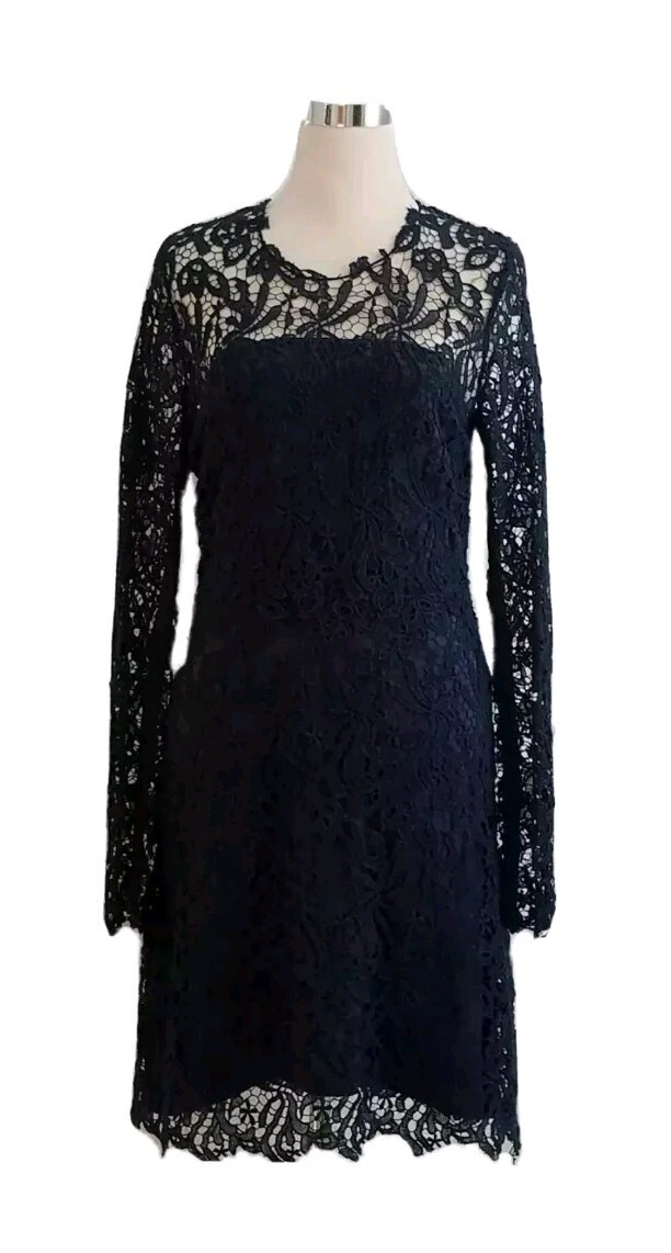 bhanuni by jyoti sleeveless patchwork lace tiered midi dress The Messiah Patchwork Midi Dress small / Blue main image 1