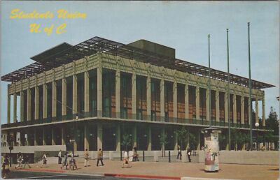 Postcard University of California Student Union Building Berkeley CA 