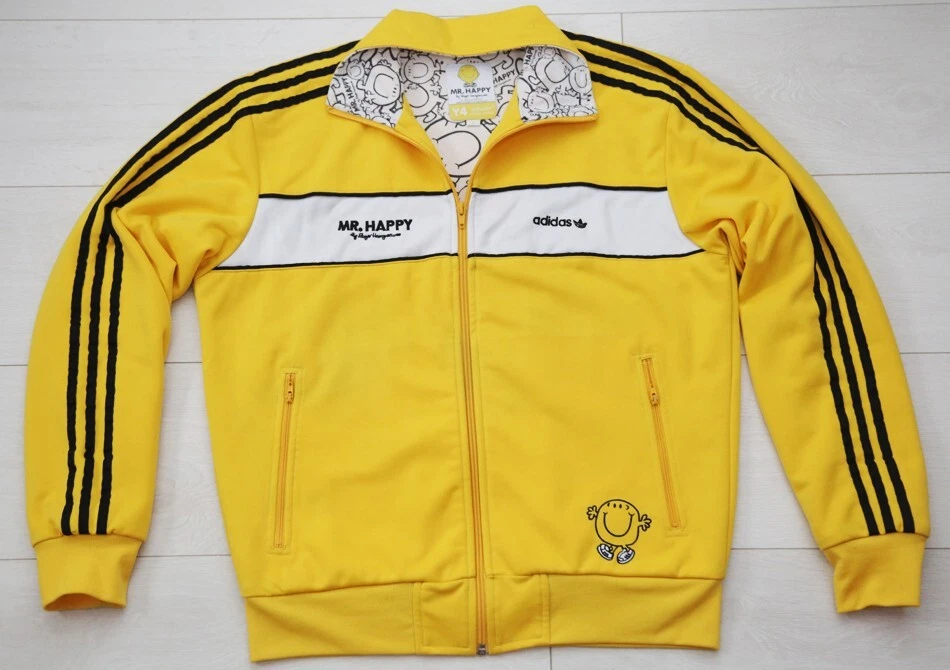 Adidas adicolor top jacket yellow