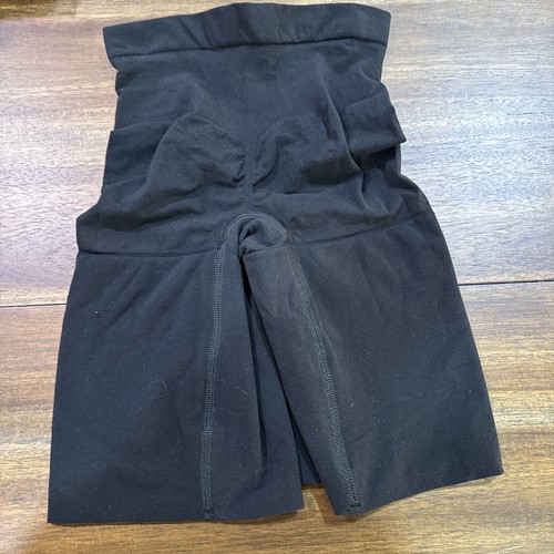 SPANX POWER SERIES VITA ALTA SCULTURA METÀ COSCIA CORTA, NERO, MEDIO - Foto 3 di 3