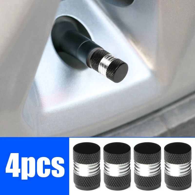 4x Car Accessories SUV Wheel Tyre Valve Stems Air Dust Cover Screw Cap Universal - Image 3 of 4