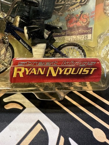 Road Champs BXS Street Kings Ryan Nyquist Rare Figure NIB Jakks Yellow Bubble - Picture 5 of 11