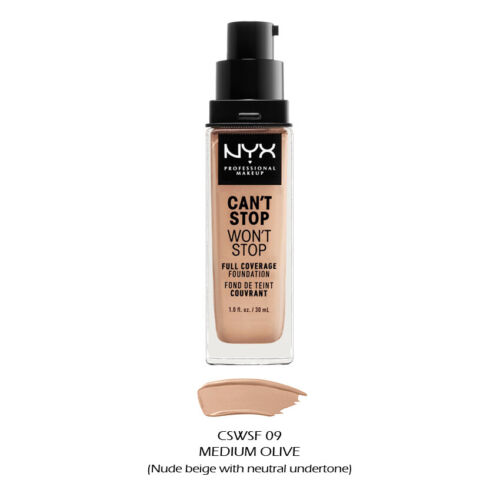 1 NYX Can't Stop Won't Stop Full Coverage Foundation "Pick Your 1 Color" *Joy's* - Picture 18 of 34