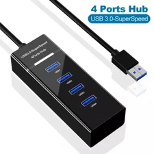 4 In 1 2.0 3.0 USB HUB Splitter High Speed Multi Splitter USB Adapter Expander C